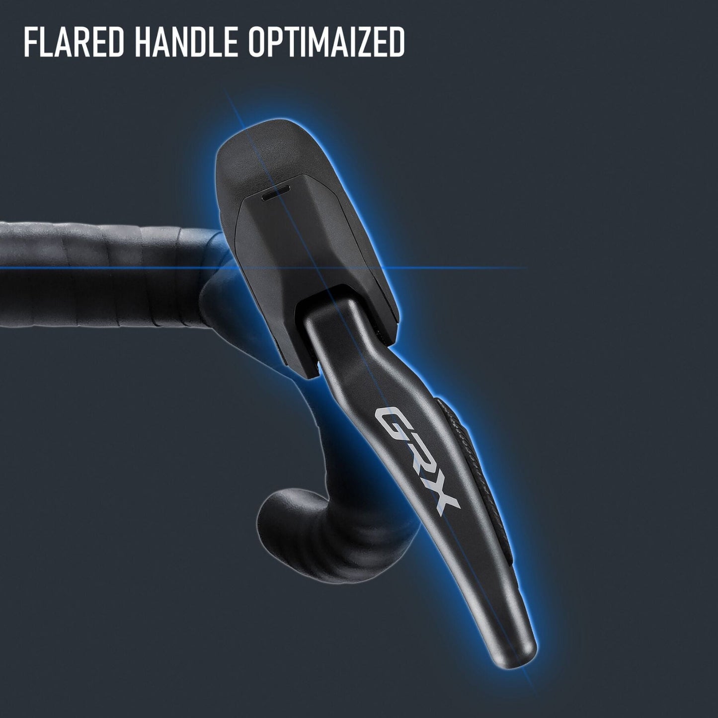 Shimano GRX Di2 ST-RX825 Double STI Bled with BR-RX820 Calliper LH Rear Hydraulic Disc Bike Brake Calliper & Lever Rear Left Double Alternate 4