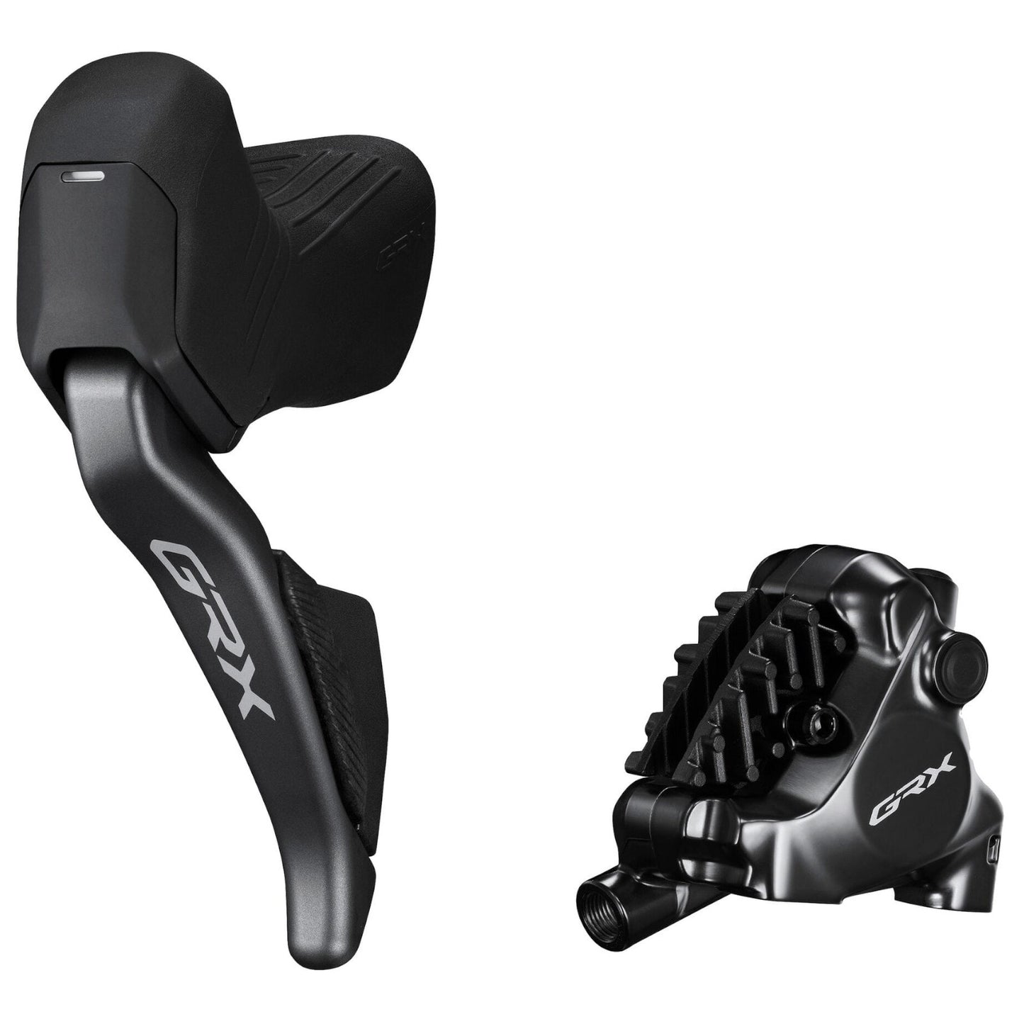 Shimano GRX Di2 ST-RX825 Double STI Bled with BR-RX820 Calliper LH Rear Hydraulic Disc Bike Brake Calliper & Lever Rear Left Double