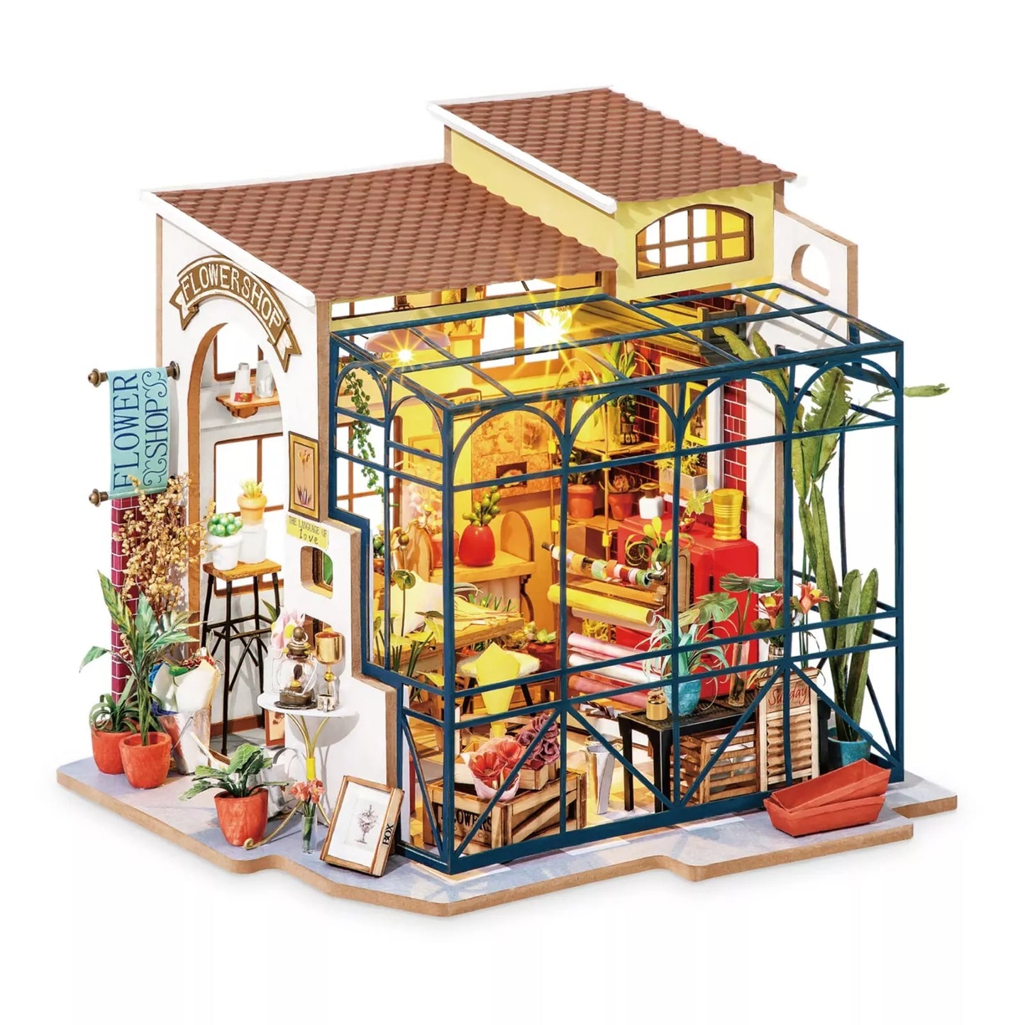 Rolife Emily’s Flower Shop Miniature House 3D Puzzle DG145