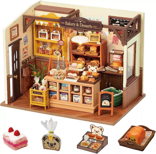 Rolife Becka's Baking House DIY Miniature House Kit 3D Puzzle DG161