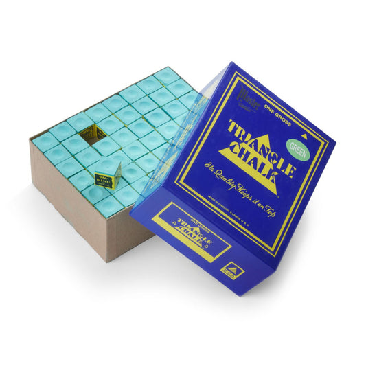 Peradon Triangle Chalk Green Snooker Accessory Collection