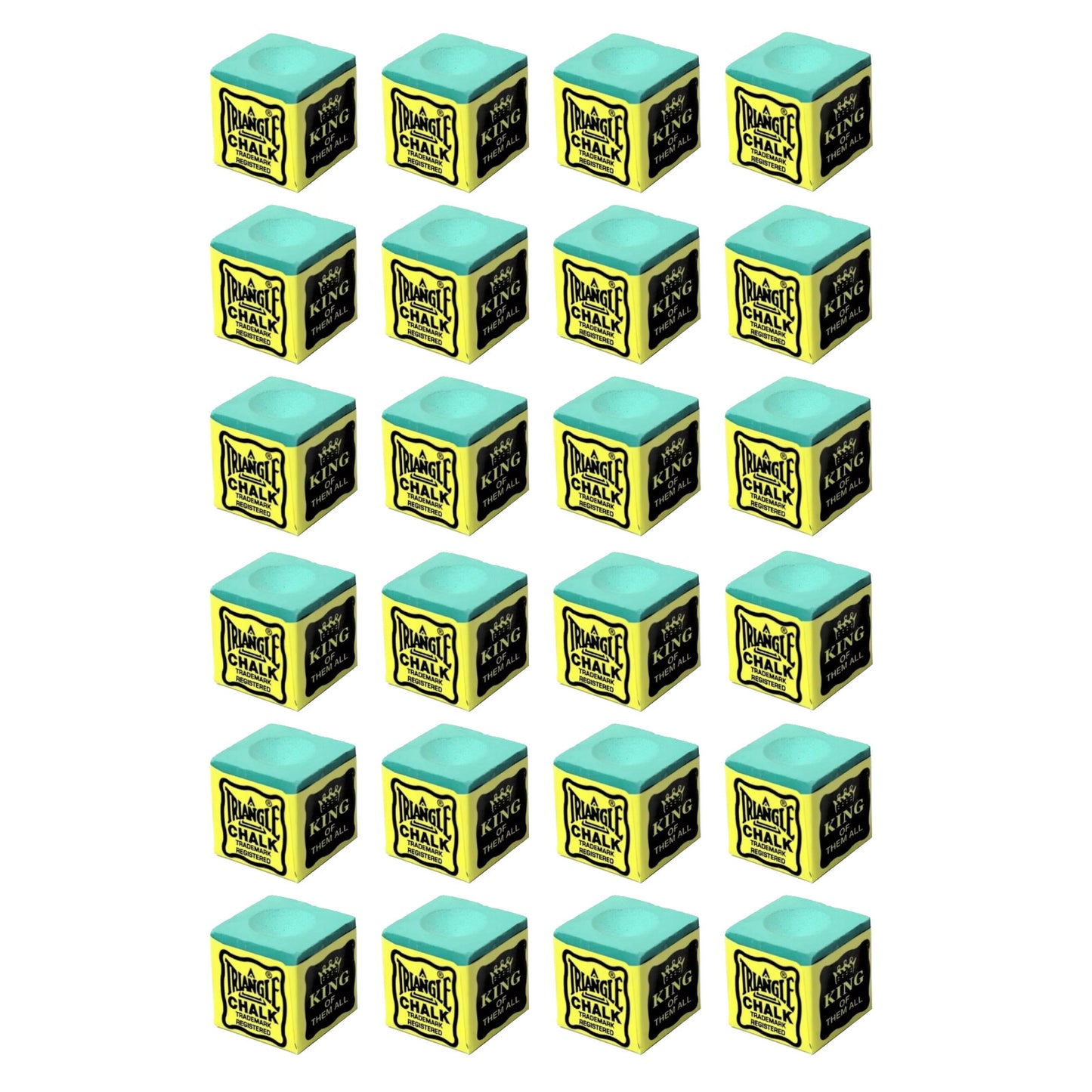 Tweeten Triangle Chalk Green Snooker Pool Billiards Accessory
