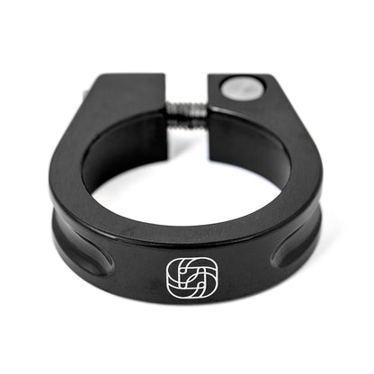 Gusset Clench Seatclamp Black 28.6mm Bike Seat Clamp Alternate 1