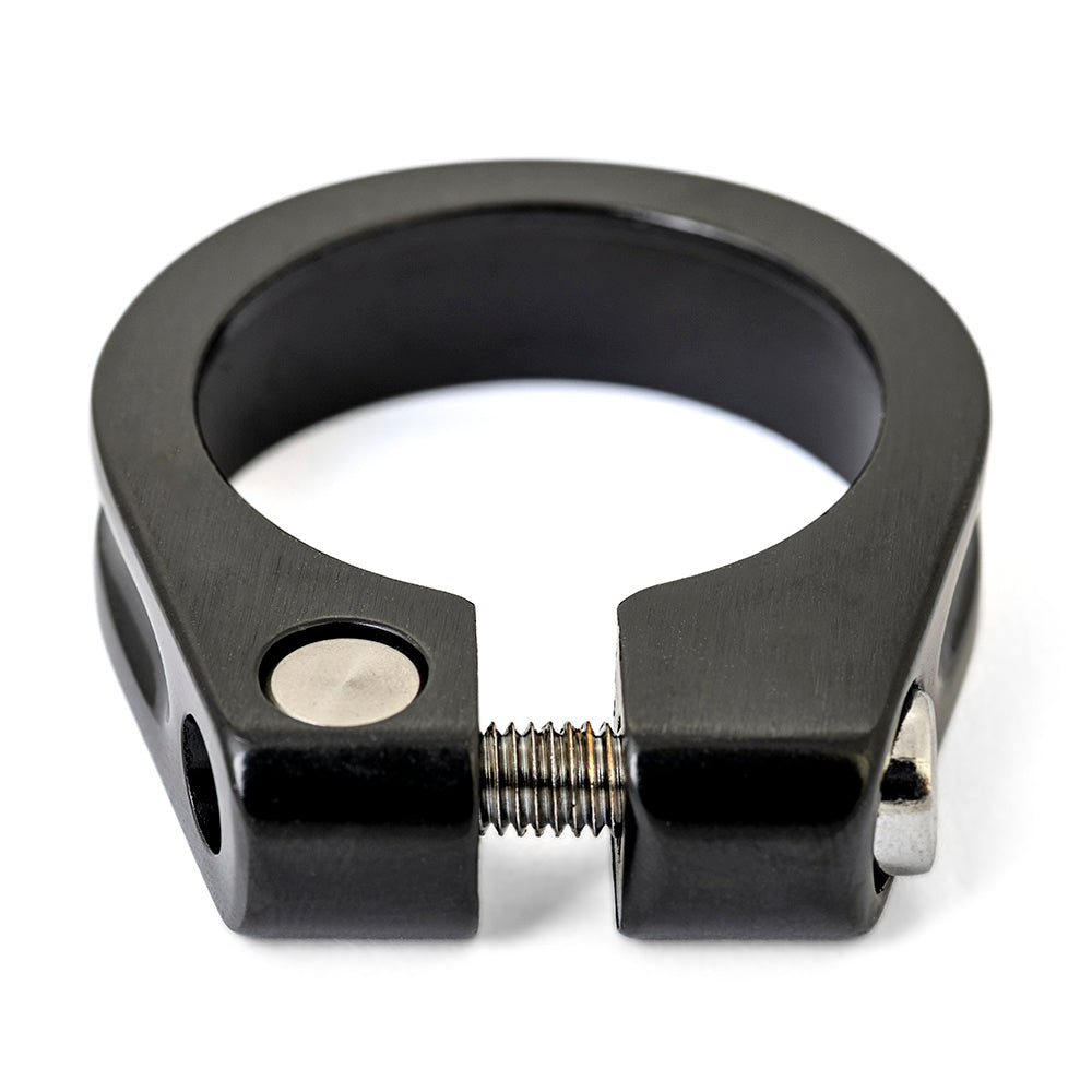Gusset Clench Seatclamp Black 28.6mm Bike Seat Clamp Alternate 2