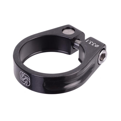 Gusset Clench Black 28.6mm Bike Seat Clamp