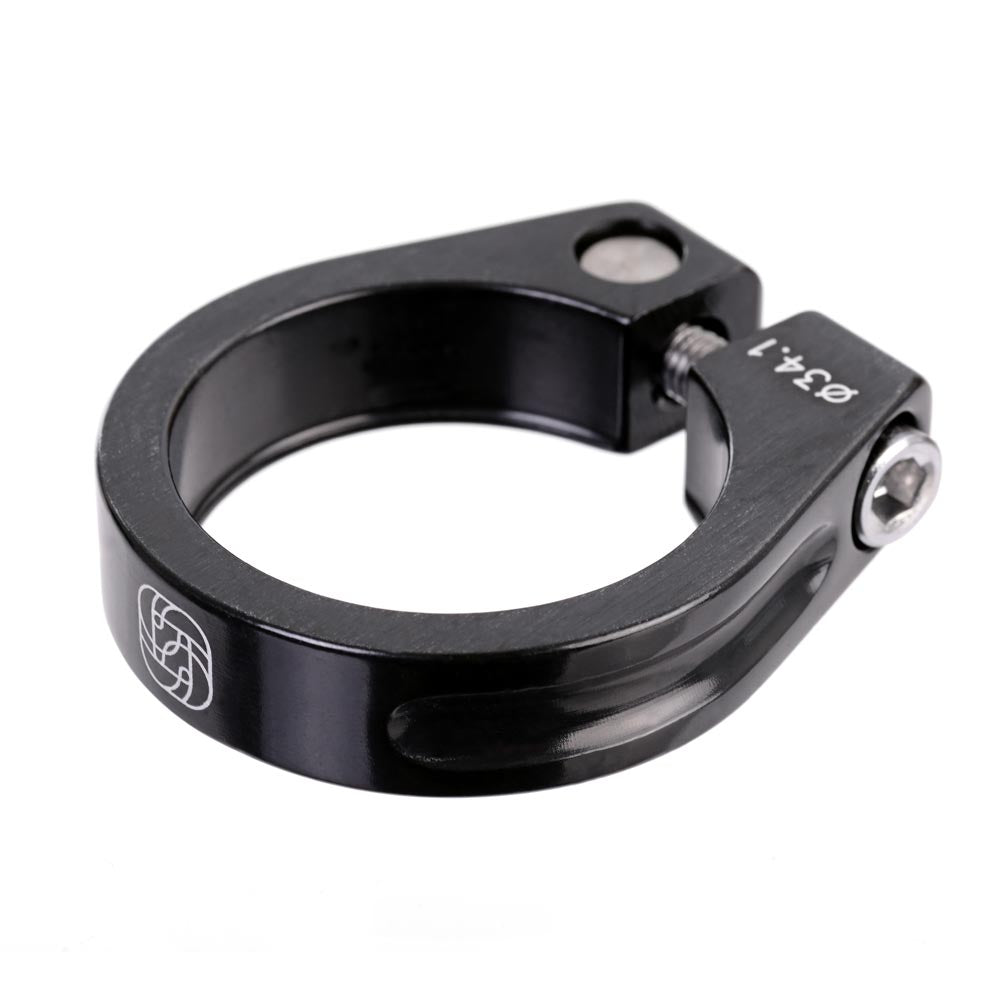 Gusset Clench Black 28.6mm Bike Seat Clamp