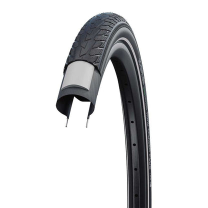 Schwalbe Road Cruiser K-Guard TwinSkin 700 x 40c Green 42-622 700c Bike Tyre Alternate 1