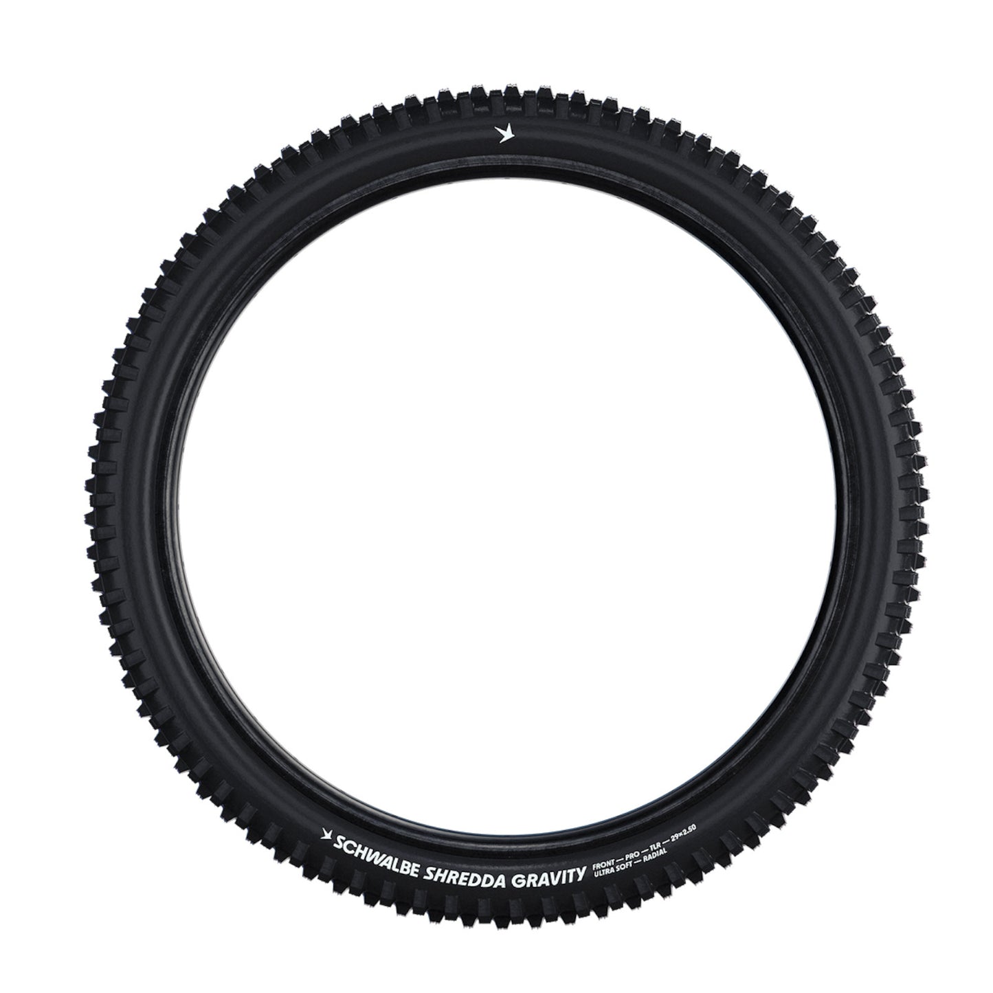 Schwalbe Shredda Front Gravity Pro TL-Easy 29 x 2.50 E-50 Folding 29 Inch Bike Tyre Alternate 2
