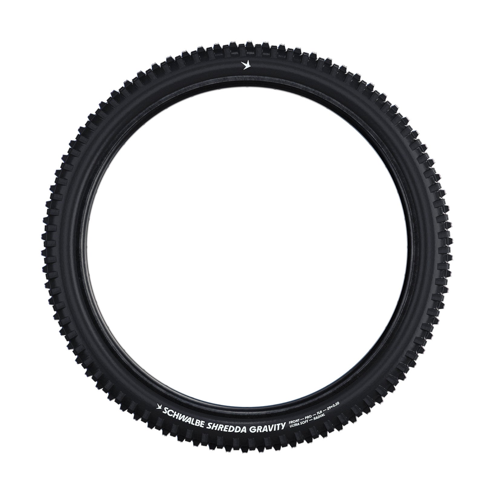 Schwalbe Shredda Front Gravity Pro TL-Easy 29 x 2.50 E-50 Folding 29 Inch Bike Tyre Alternate 2