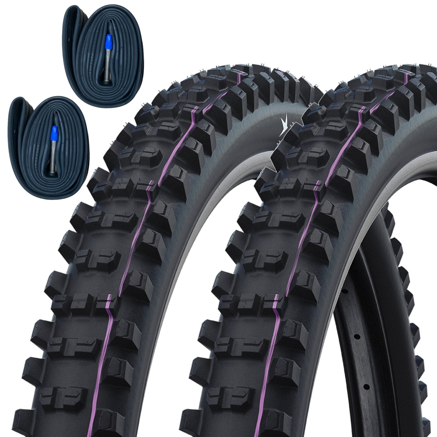 Schwalbe Shredda Rear Gravity Pro TL-Easy 27.5 x 2.50 E-50 Folding 27.5 Inch Bike Tyre