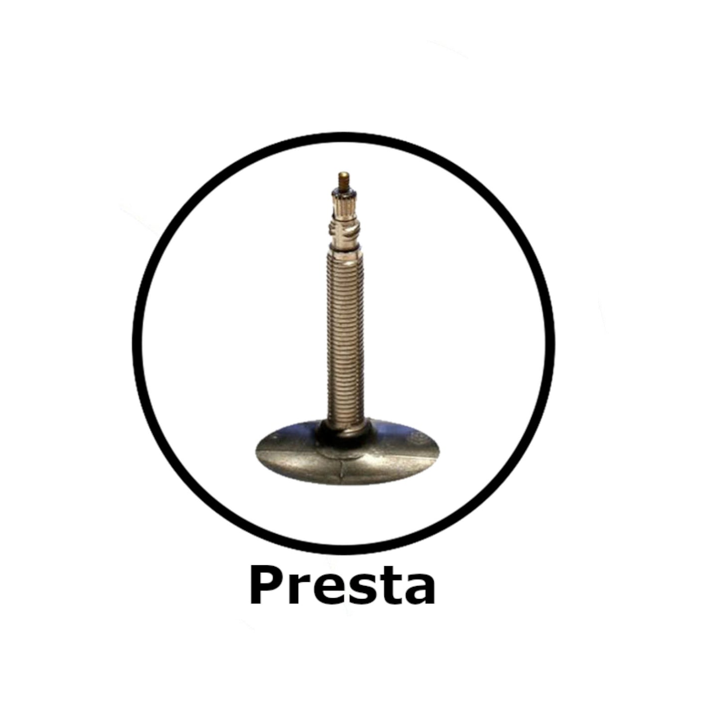 Contrast 700 x 18 - 25 700c Presta Valve Bike Inner Tube Pair Alternate 4