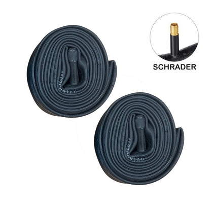 Contrast 26" x 1.75 - 2.10 26 Inch Schrader Valve Bike Inner Tube Pair Alternate 1