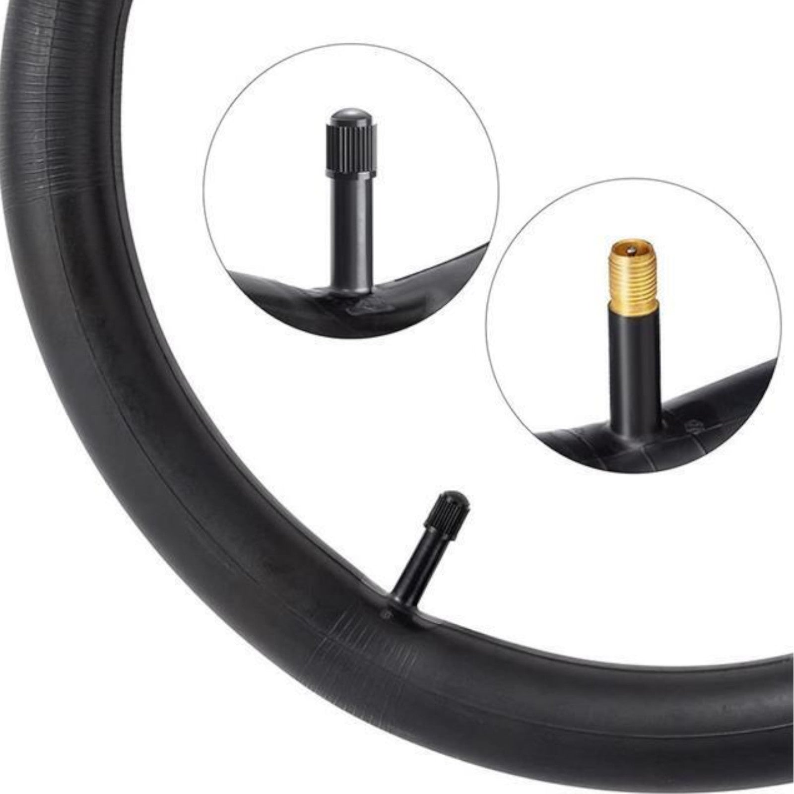 Contrast 26" x 1.75 - 2.10 26 Inch Schrader Valve Bike Inner Tube Pair Alternate 8