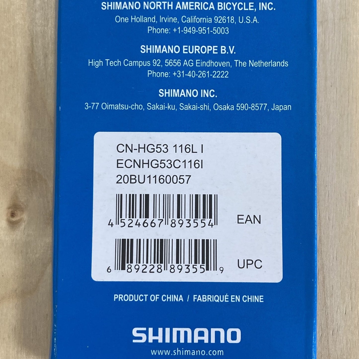 Shimano-HG53 9 Speed Fahrrad-Kette