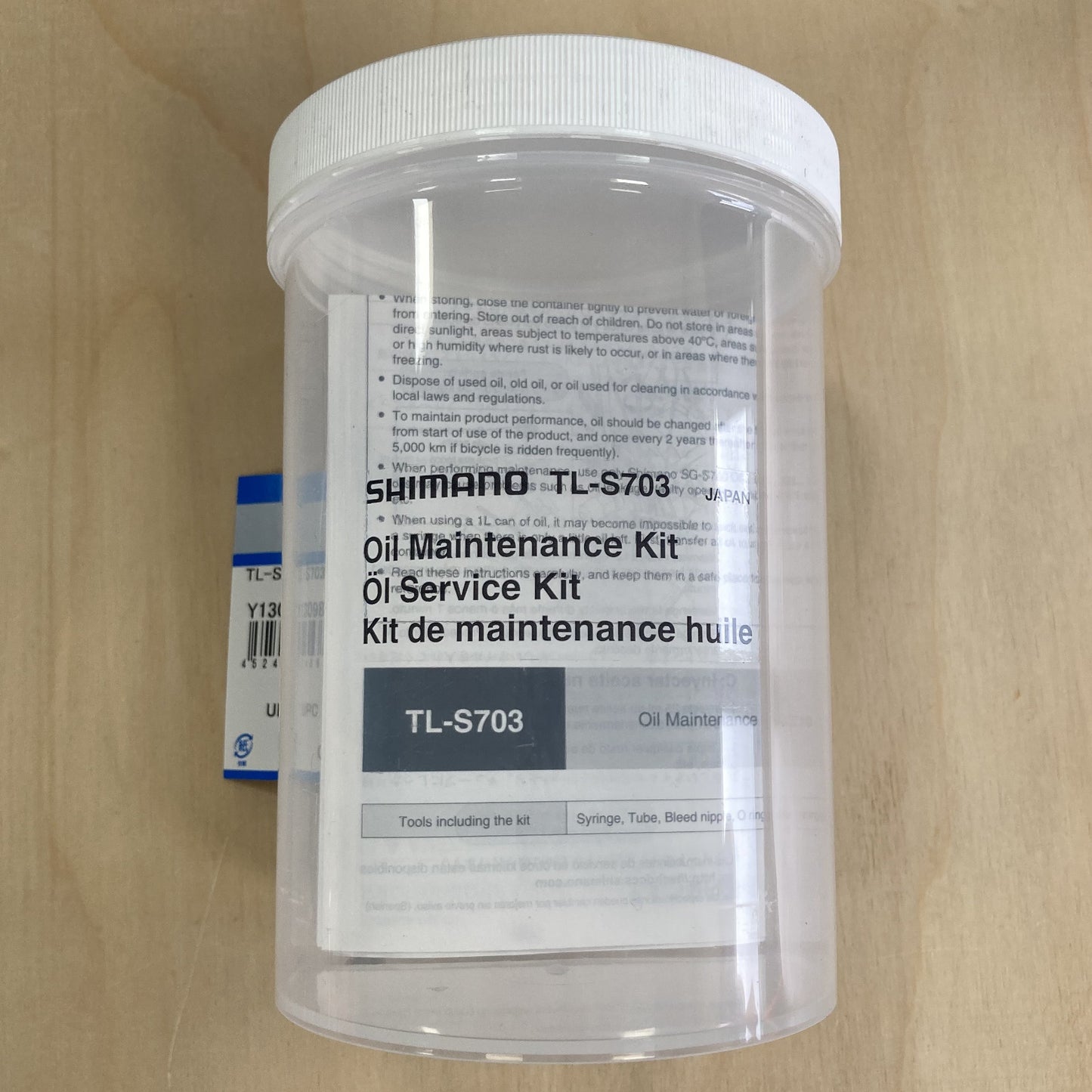 Outil de kit de pot de vidange et de seringue Shimano S703