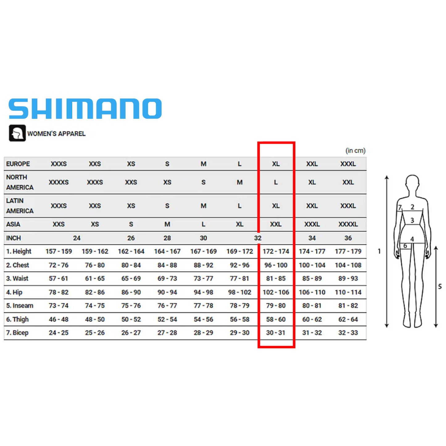 Shimano Mizuki Kurzarm-Radtrikot für Damen, Marineblau, Größe XL