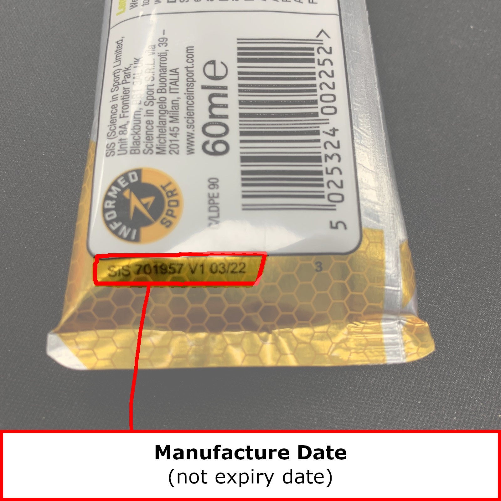 SIS SIS Go Plus Caffeine Sports Energy Gel Alternate 4