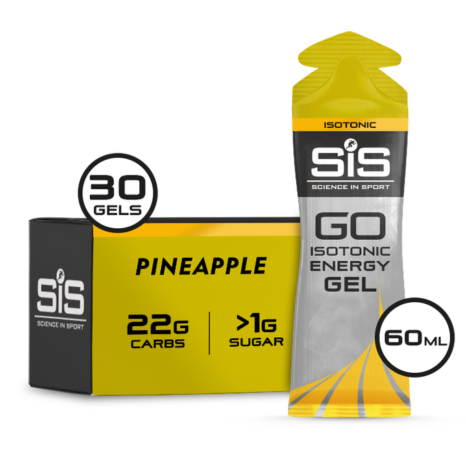 SIS GO Isotonic Energy Gel | Box of 30 x 60ml - Various Flavours