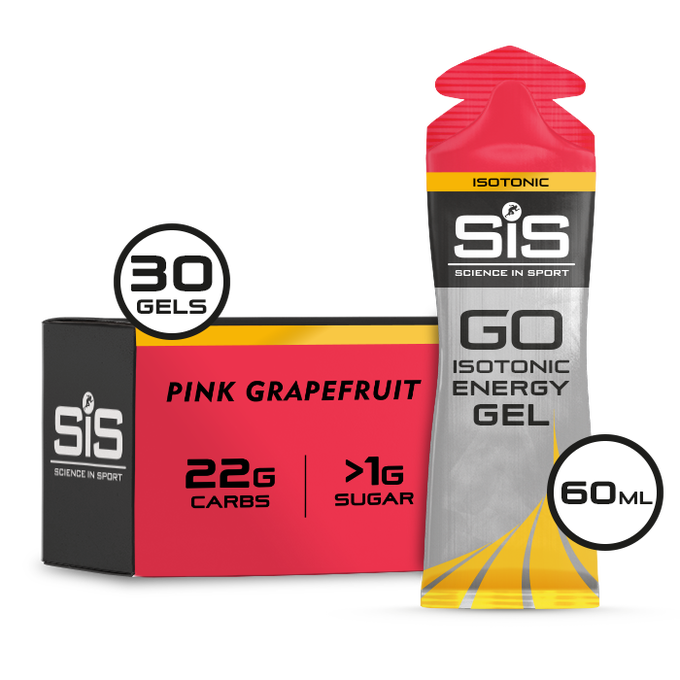 SIS GO Isotonic Energy Gel | Box of 30 x 60ml - Various Flavours