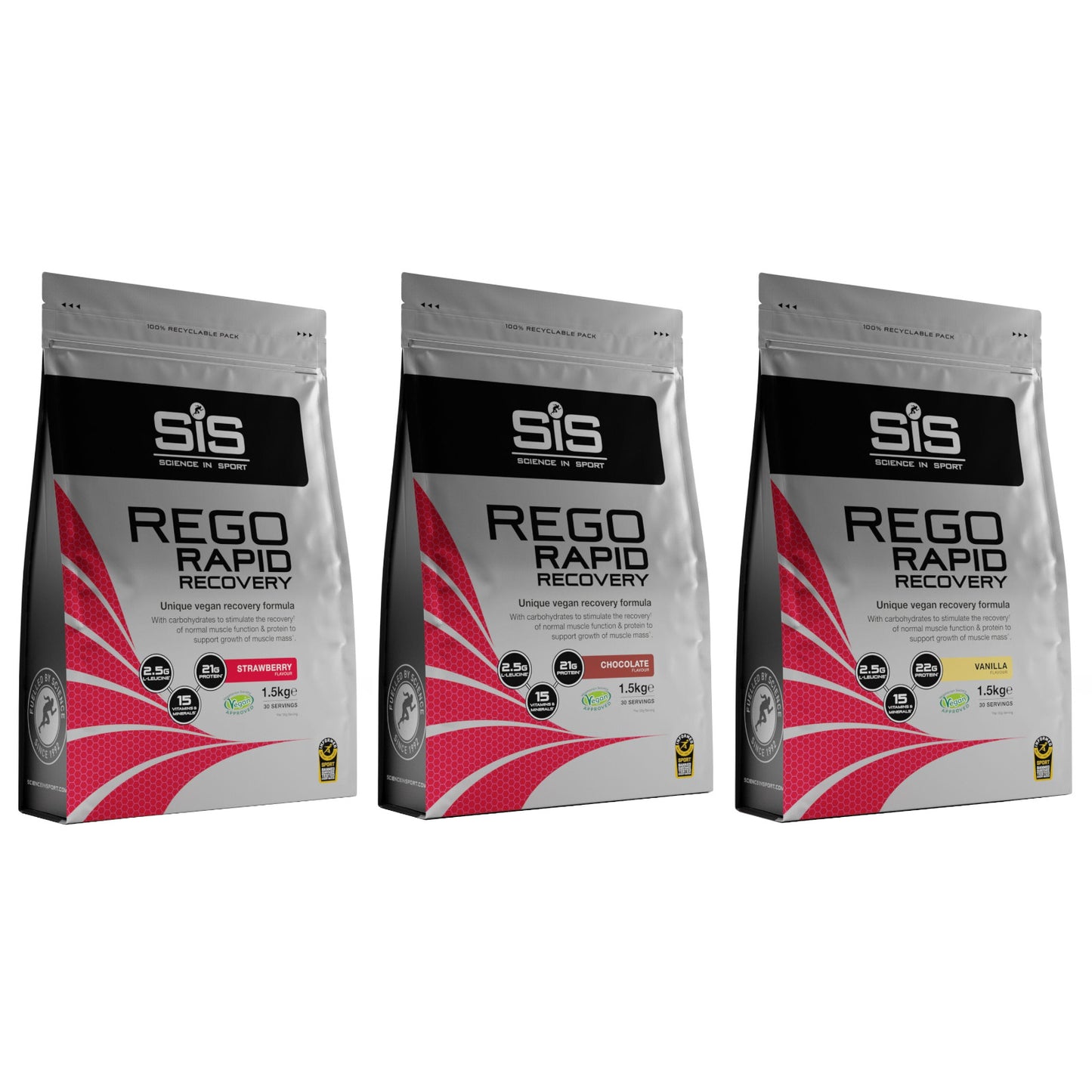 SIS REGO Rapid Recovery Drink Powder 1.5Kg Sports Recovery Powder  Collection