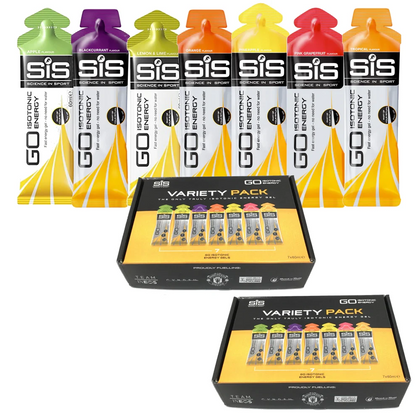 SIS Go Isotonic Sports Energy Gels 60ml - Variety Box Mixed Flavours