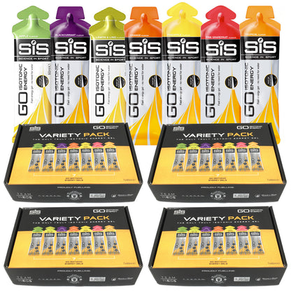 SIS Go Isotonic Sports Energy Gels 60ml - Variety Box Mixed Flavours