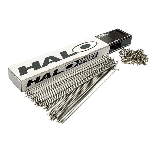 Halo Plain Gauge Stainless Steel 14g 266mm Bike Spoke Alternate 1