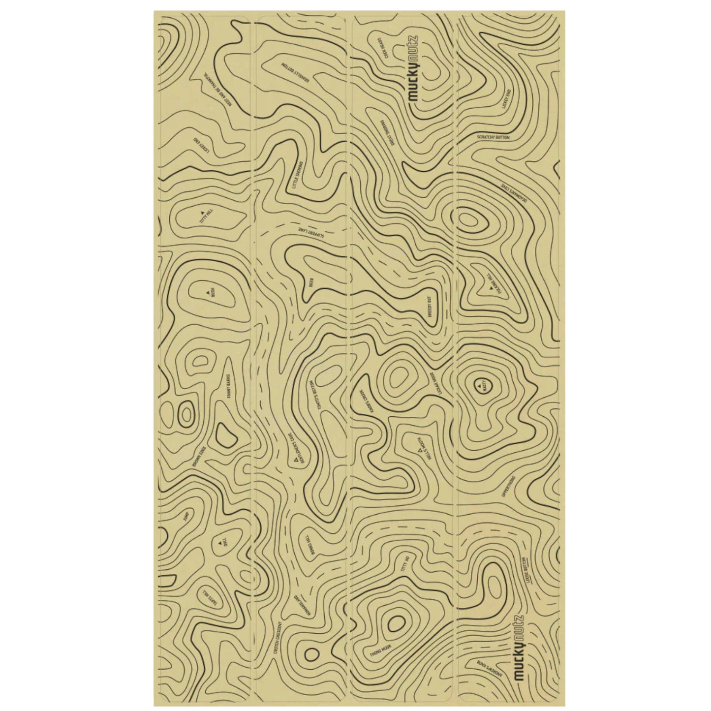 Mucky Nutz Skinz Stay Contours Bike Protective Tape
