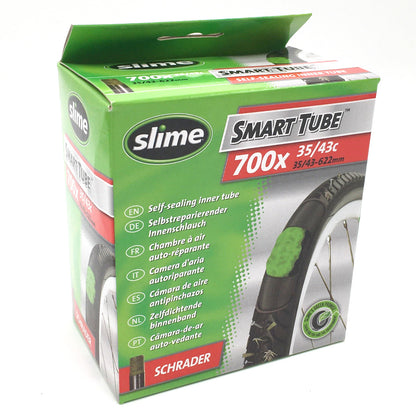 Slime 700x35-43c 700c Schrader Valve Bike Inner Tube Pack of 5 Alternate 1