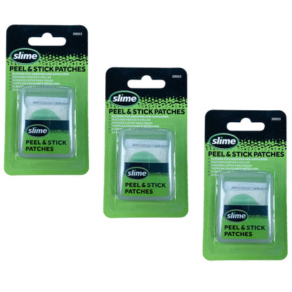 Puncture Repair Pre Glued Patches Slime Skabs 6 Peel & Stick