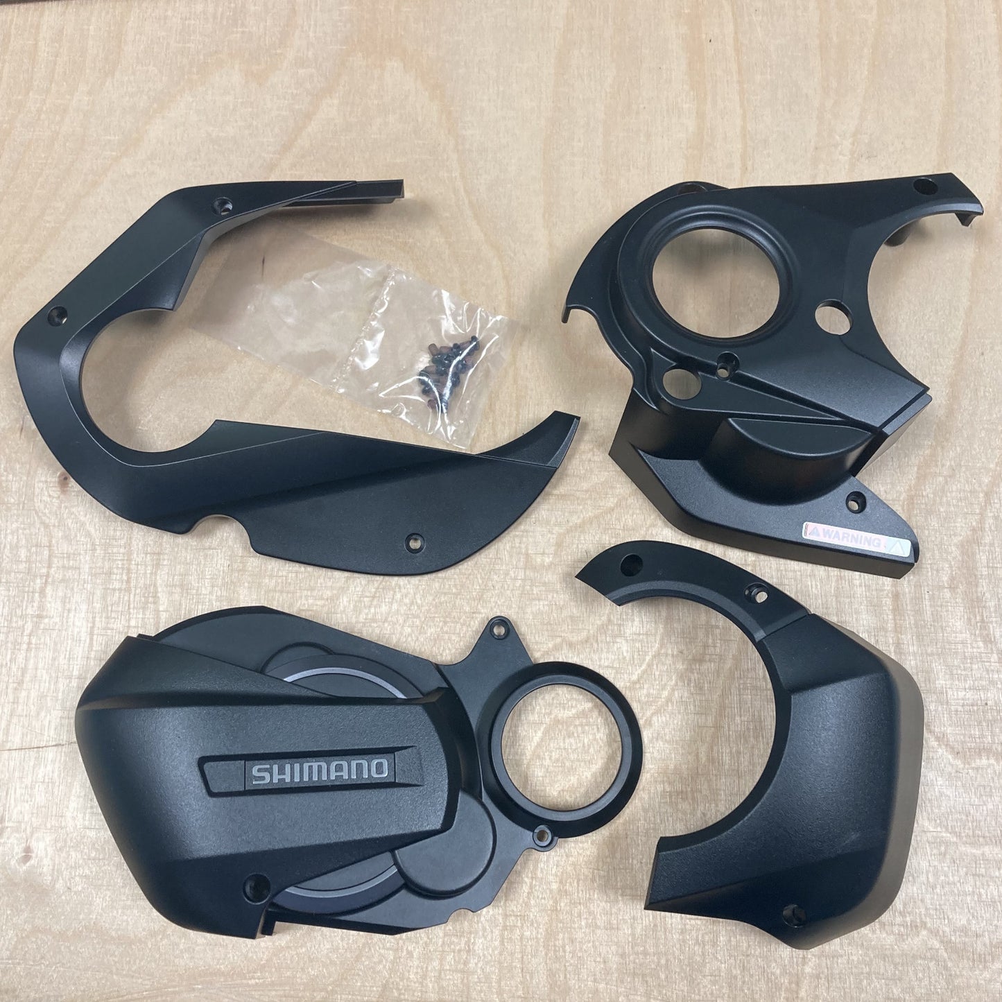 Shimano Steps Drive Unit Cover & Screws Standard A SM-DUE70-A Electric Bike Shifter Spare Part Alternate 2