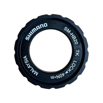 Shimano SM-HB20 15/20mm External Lockring and Washer Bike Disc Brake Rotor