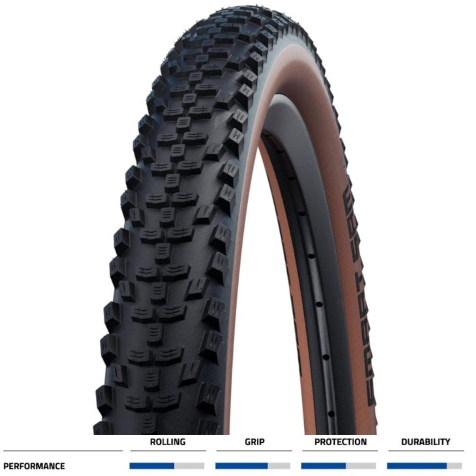 Schwalbe Smart Sam 26 x 2.10 ADDIX Wired Tan (Tube Only) 26 Inch Bike Tyre Alternate 1
