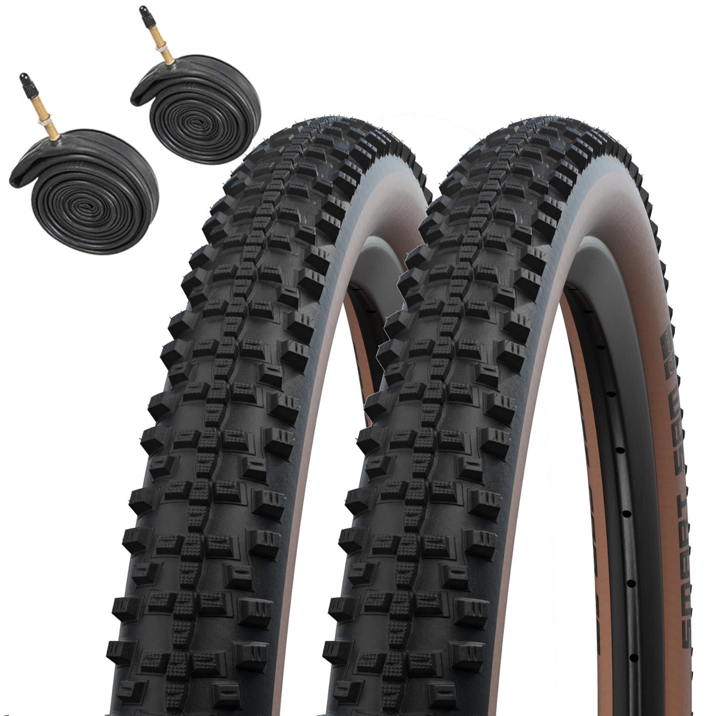 Schwalbe Smart Sam 27.5 x 2.35 ADDIX Wired Tan (Tube Only) 27.5 Inch Bike Tyre