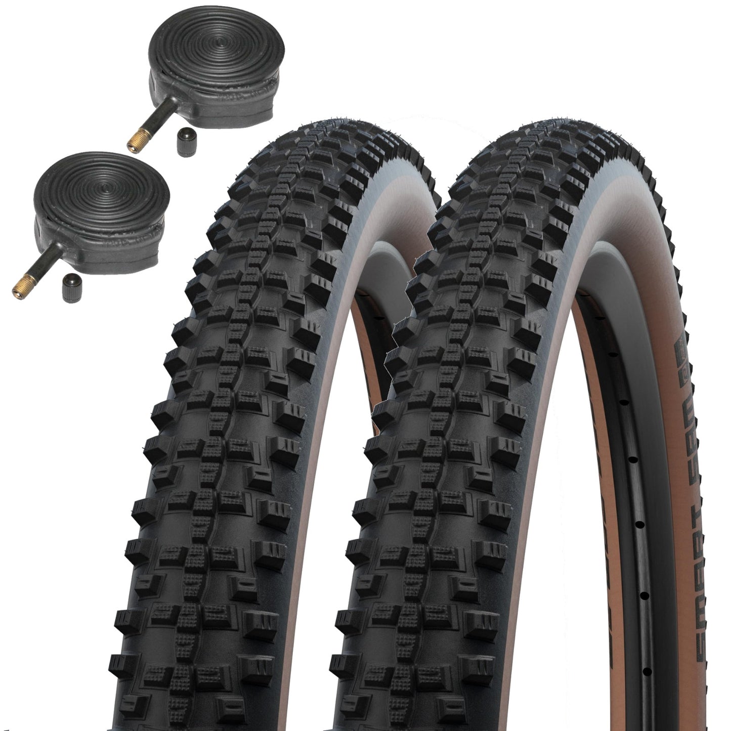 Schwalbe Smart Sam 27.5 x 2.35 ADDIX Wired Tan (Tube Only) 27.5 Inch Bike Tyre