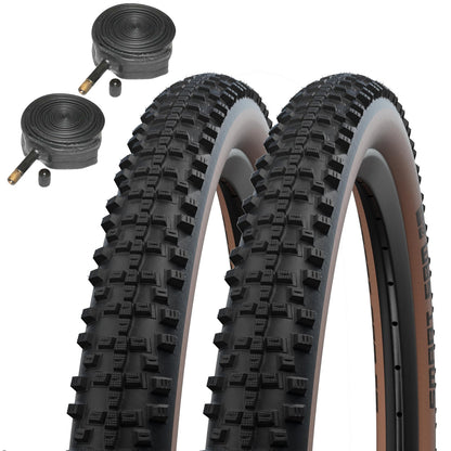 Schwalbe Smart Sam 27.5 x 2.35 ADDIX Wired Tan (Tube Only) 27.5 Inch Bike Tyre