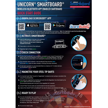 Unicorn Eclipse Smartboard Dartboard Alternate 10