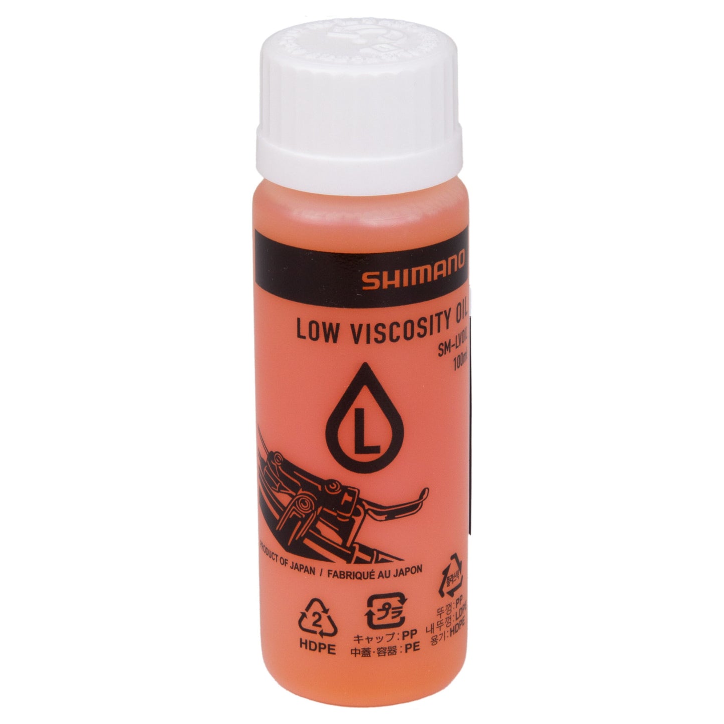 Shimano Low Viscosity Mineral Oil 100ml Yellow Bike Disc Brake Fluid