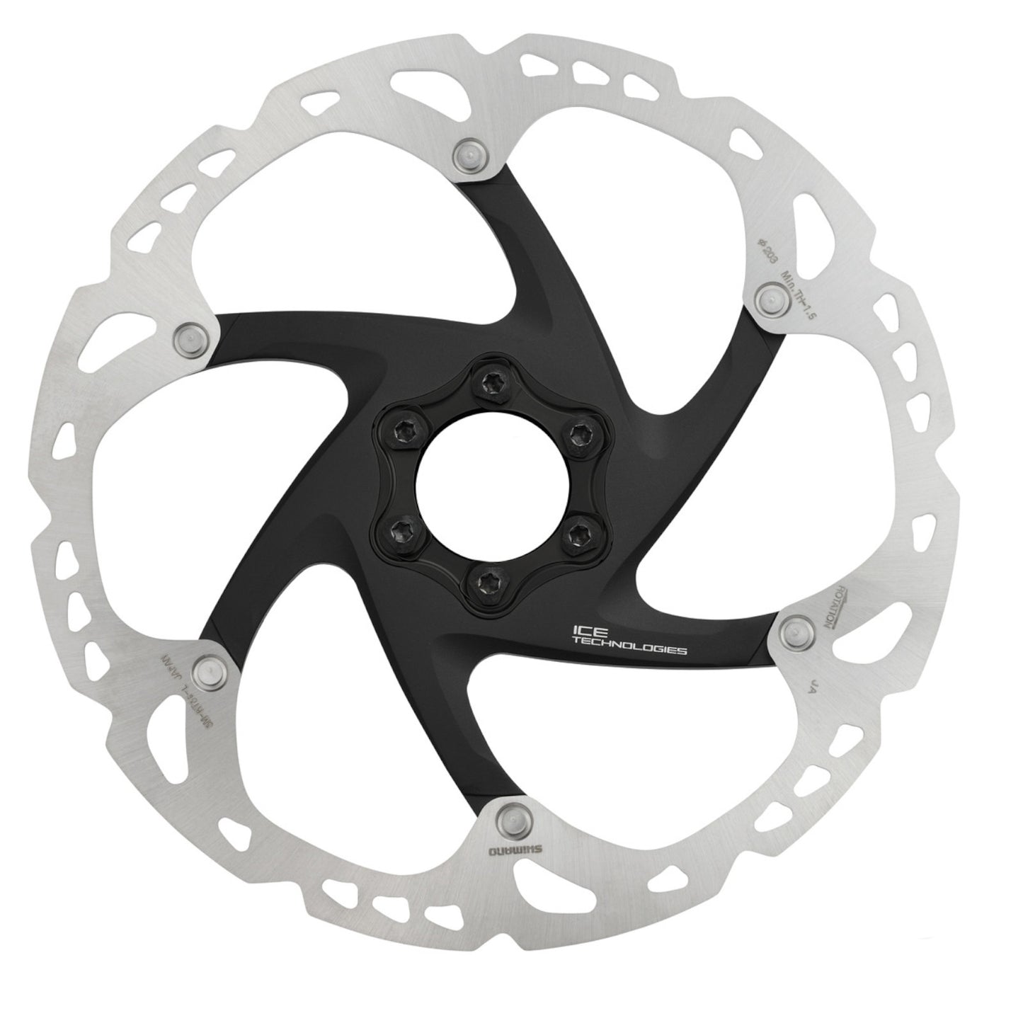 Shimano Deore XT Ice Tech 6 Bolt Bike Disc Brake Rotor SM-RT86