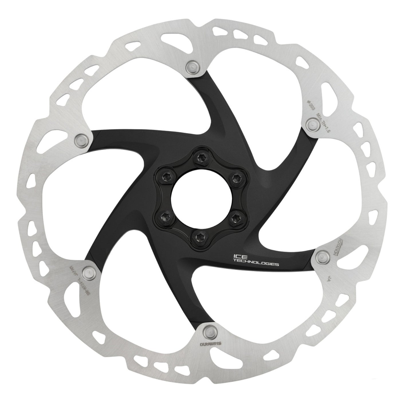 Shimano Deore XT Ice Tech 6 Bolt Bike Disc Brake Rotor SM-RT86