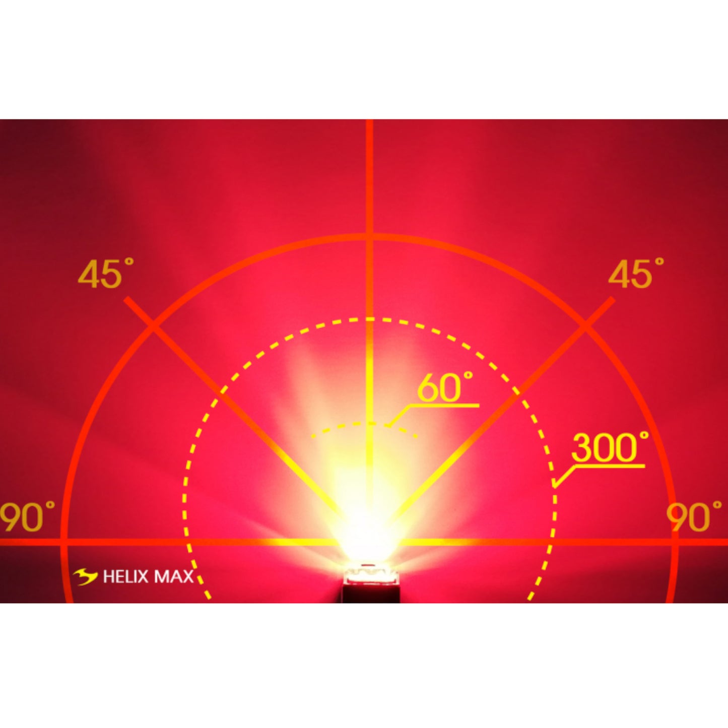 Moon Helix Max 250 Lumen Rechargeable Rear Bike Light Alternate 2