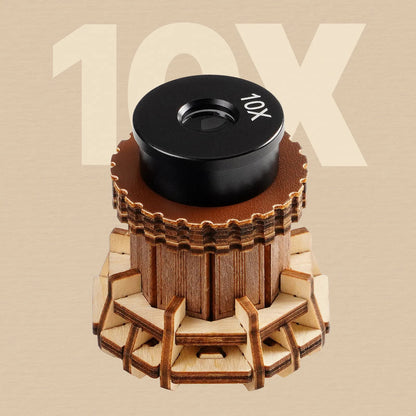 ROKR Microscope Mechanical Wooden 3D Puzzle ST005 3D Puzzle Alternate 3