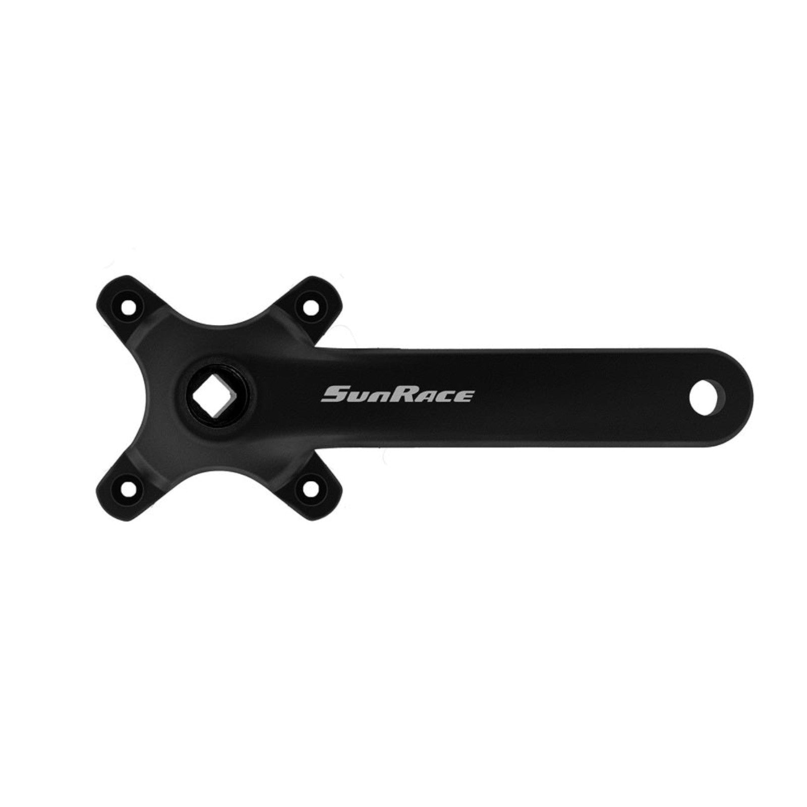 Sunrace FCM800 Square Taper 96BCD 175mm Bike Crankset Black