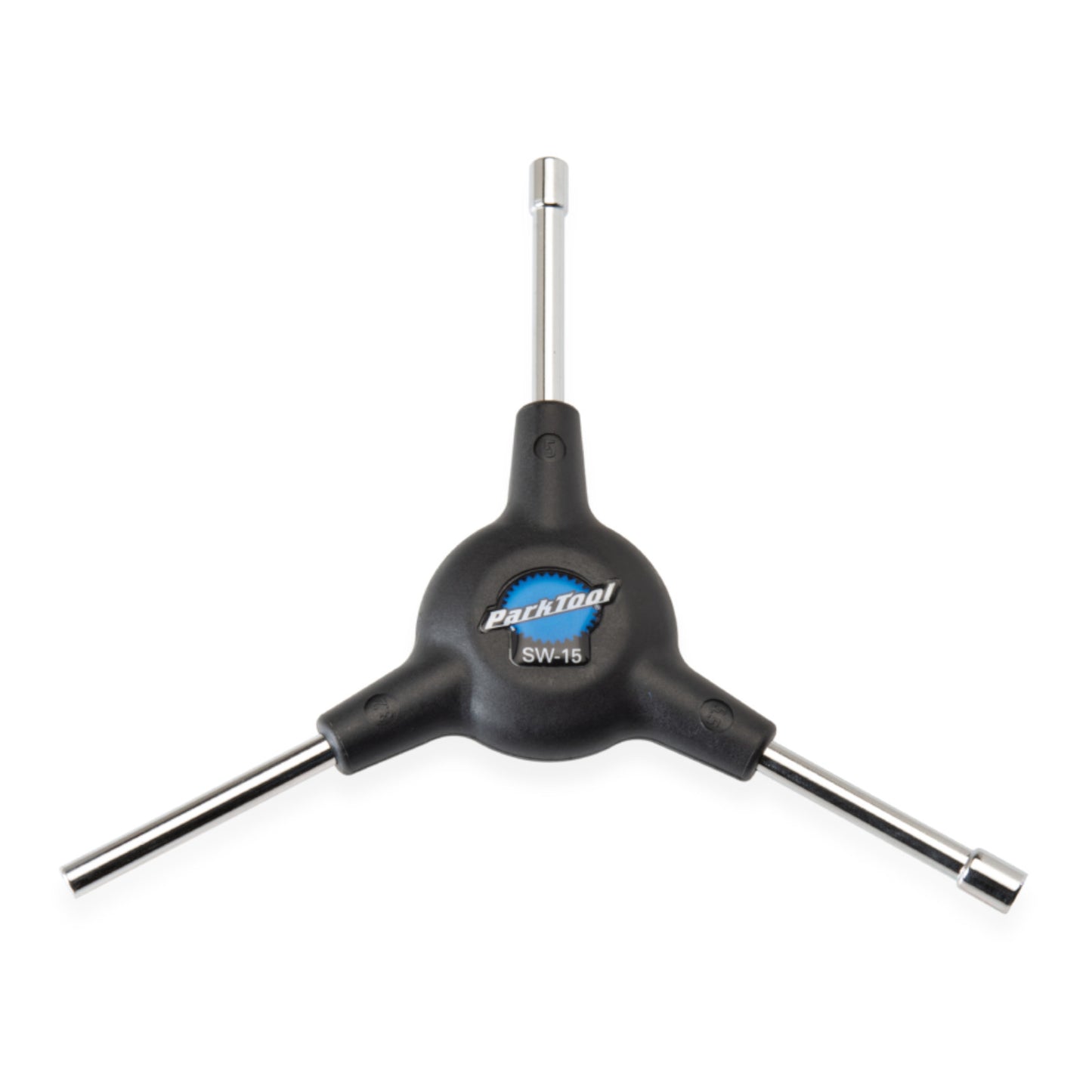 Park Tool Internal Nipple Wrench 3 Way: Square Drive, 5mm and 5.5mm Hexes SW-15 Allen Key Tool
