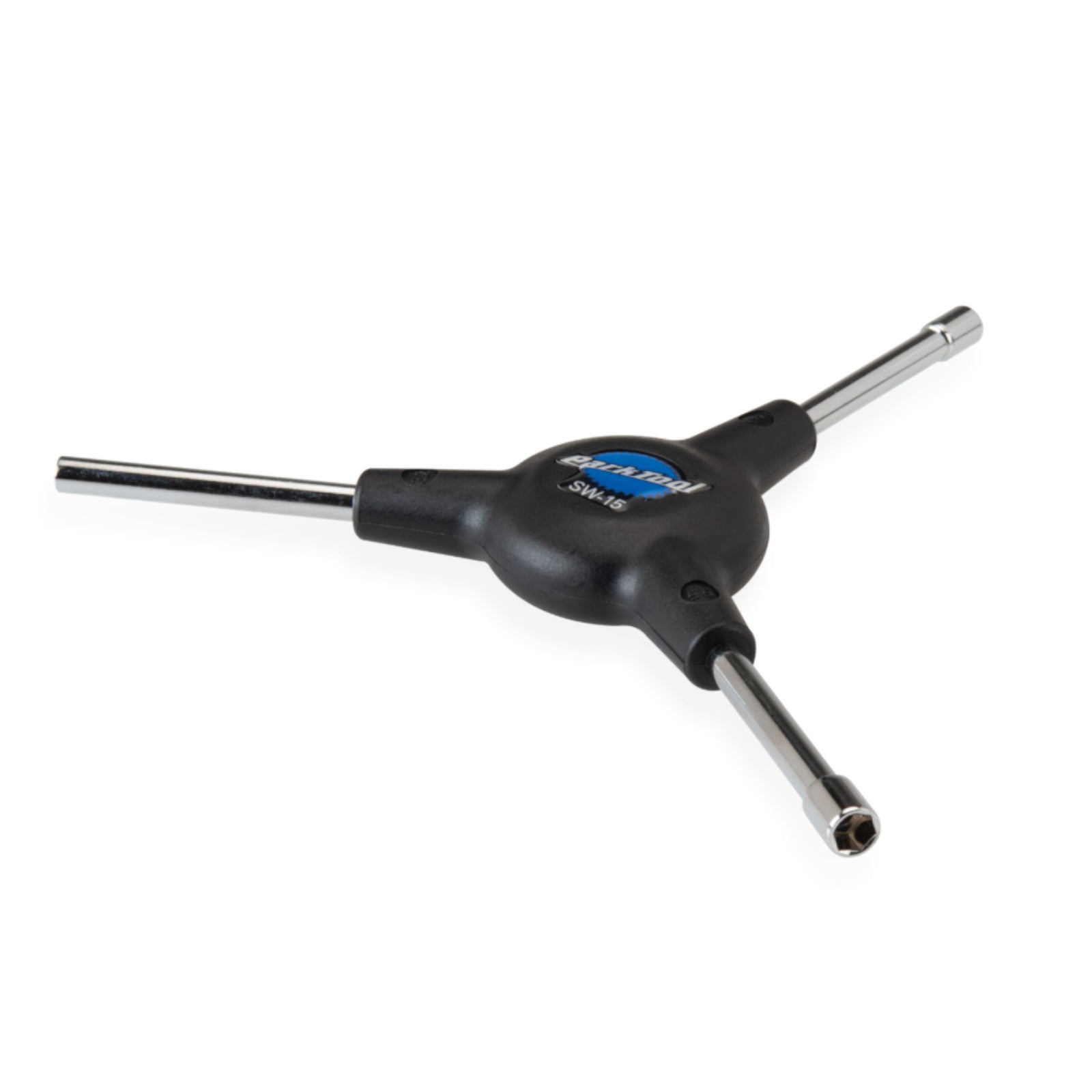 Park Tool Internal Nipple Wrench 3 Way: Square Drive, 5mm and 5.5mm Hexes SW-15 Allen Key Tool Alternate 1