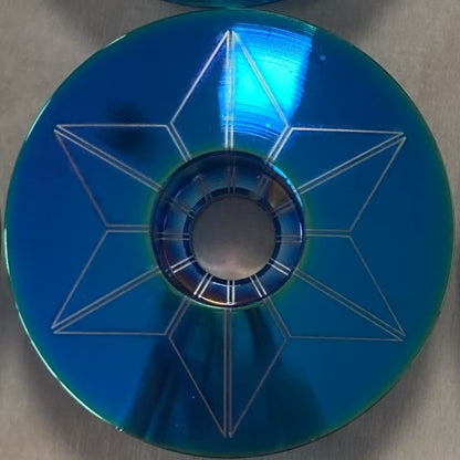 Capuchon supérieur de casque de vélo Supacaz Star Capz