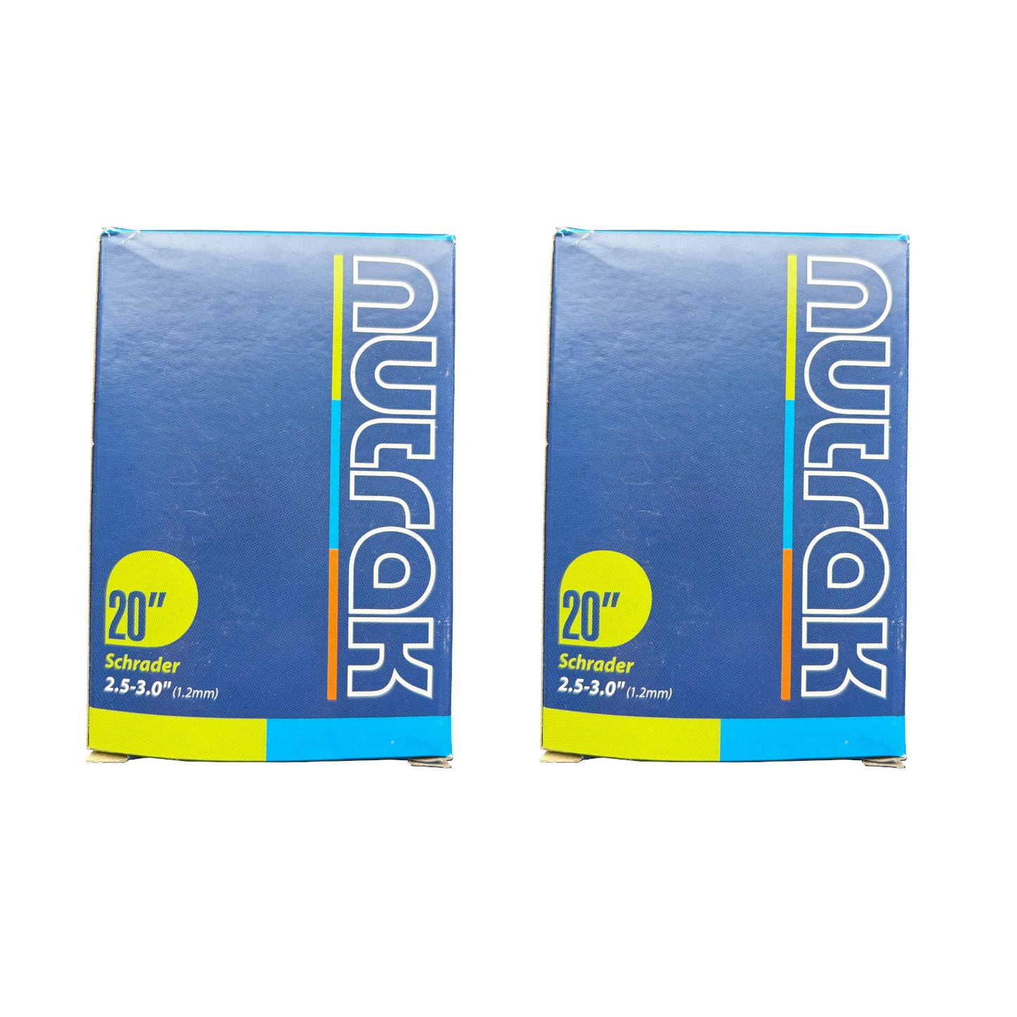Nutrak Schrader Inner Tube 20 x 2.5-3.0 Inch 20 Inch Schrader Valve Bike Inner Tube