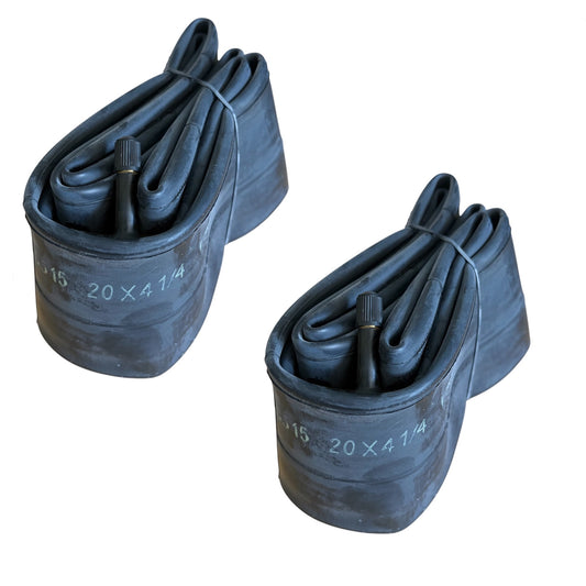 Nutrak 20 x 4.0-4.3 inch 1.3mm Thick 20 Inch Schrader Valve Bike Inner Tube