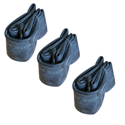 Nutrak 20 x 4.0-4.3 inch 1.3mm Thick 20 Inch Schrader Valve Bike Inner Tube