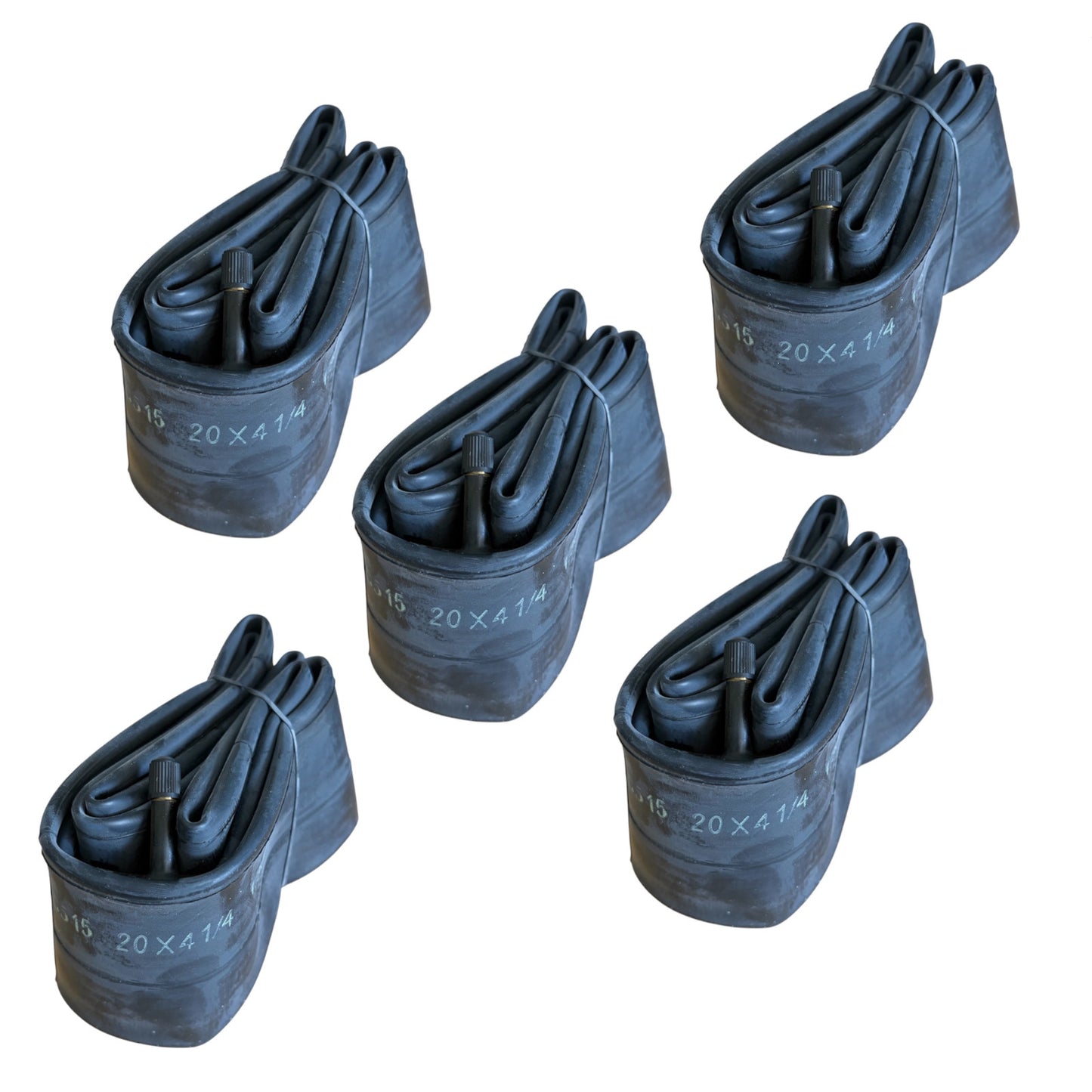 Nutrak 20 x 4.0-4.3 inch 1.3mm Thick 20 Inch Schrader Valve Bike Inner Tube